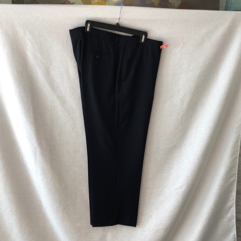 Navy Alfred Sung Dress Pants